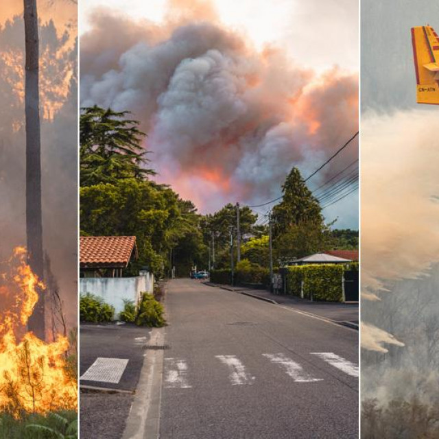 Požari u Francuskoj i Portugalu
