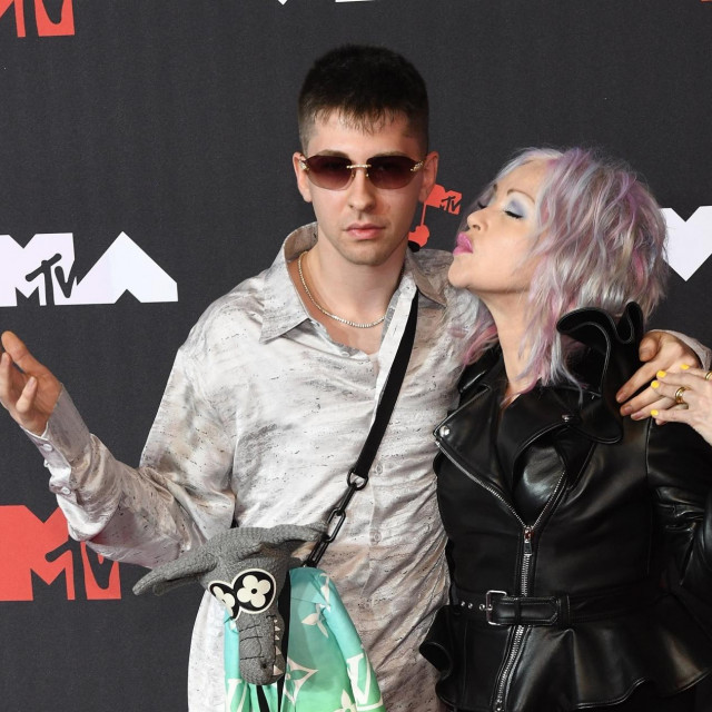 Declyn Lauper Thornton i Cyndi Lauper