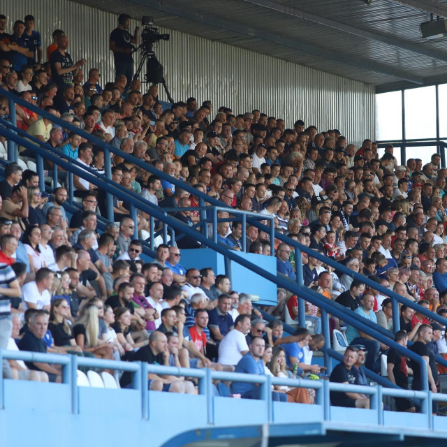 Tribine u Varaždinu su bile vrlo pristojno popunjene
