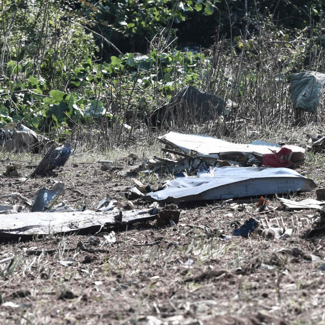 Ostaci zrakoplova kod Kavale