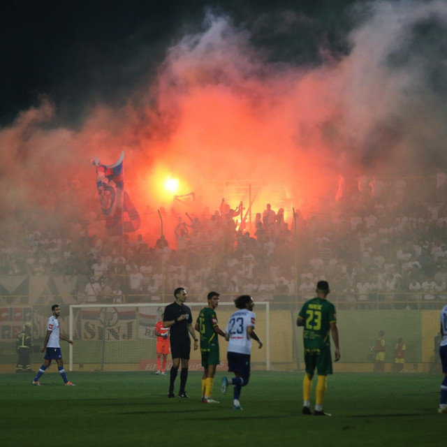 Detalj s utakmice Istra 1961 - Hajduk