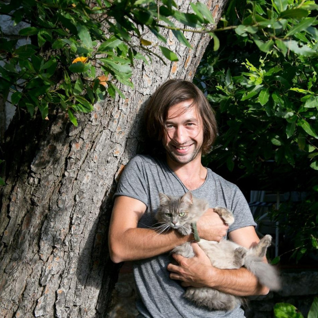 Mak Murtić i mačak Simba