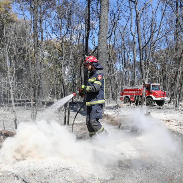 Gašenje požara kod Valdebeka