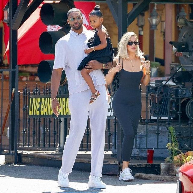 Tristan Thompson i Khloe Kardashian sa njihovom kćeri True