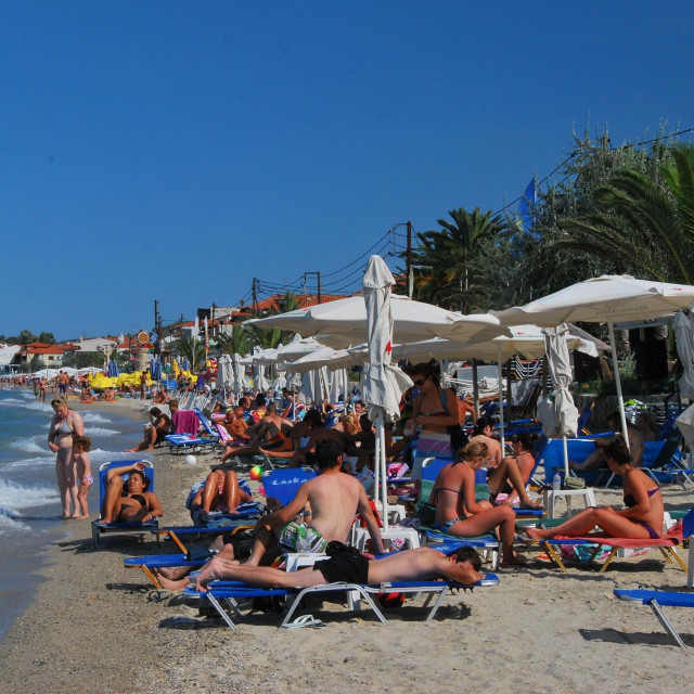 Plaža u Grčkoj/Ilustracija