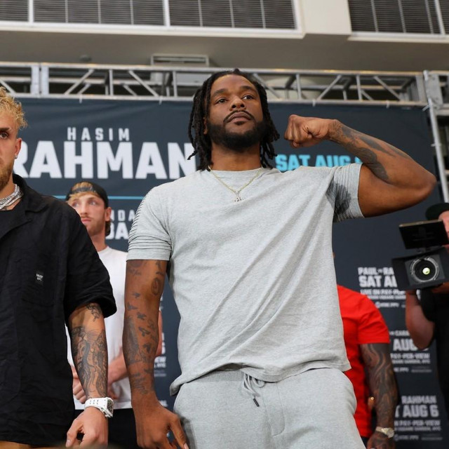 Jake Paul i Hasim Rahman Jr.