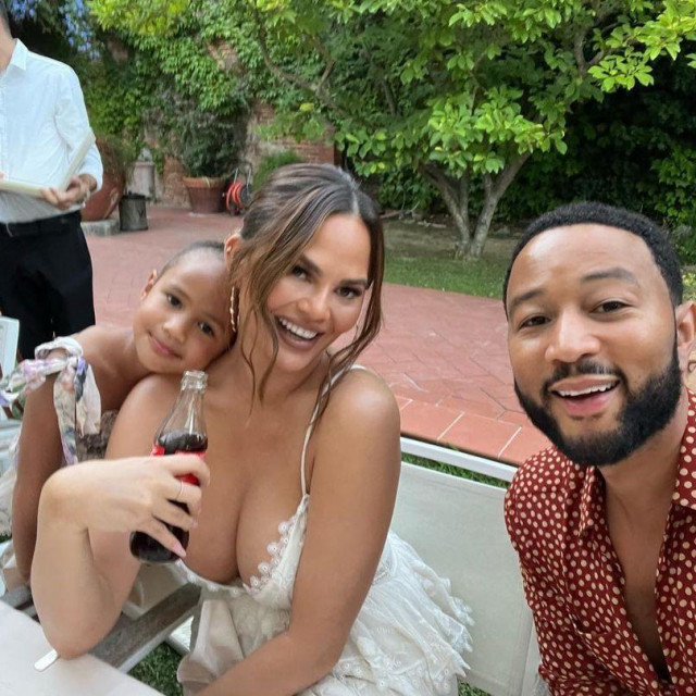 Chrissy Teigen, John Legend i kći Luna