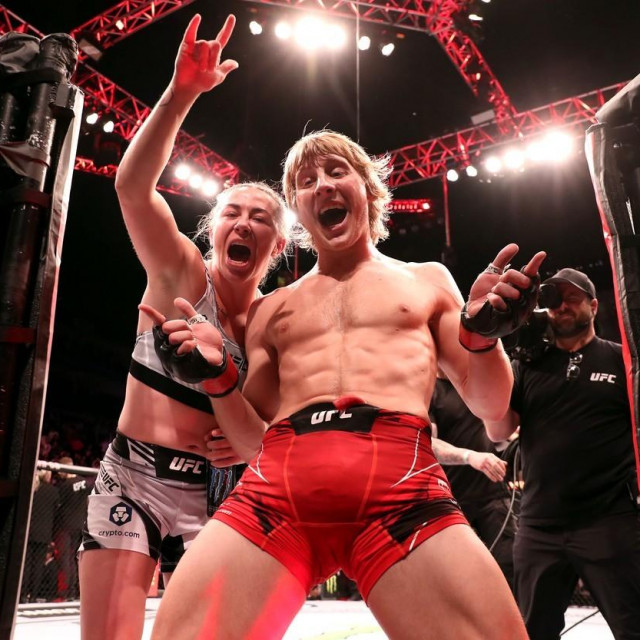 Paddy Pimblett i Molly McCann