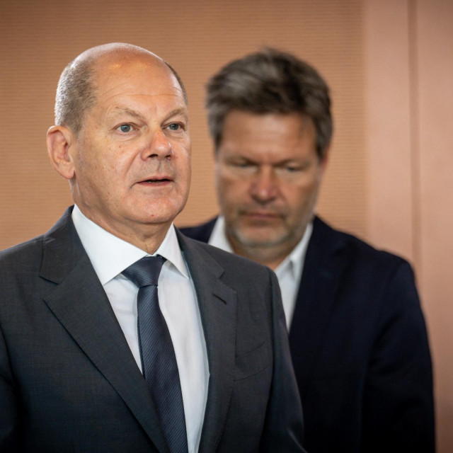 Olaf Scholz i Robert Habeck