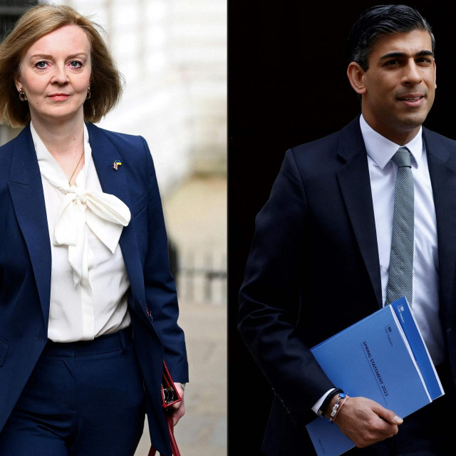 Liz Truss i Rishi Sunak