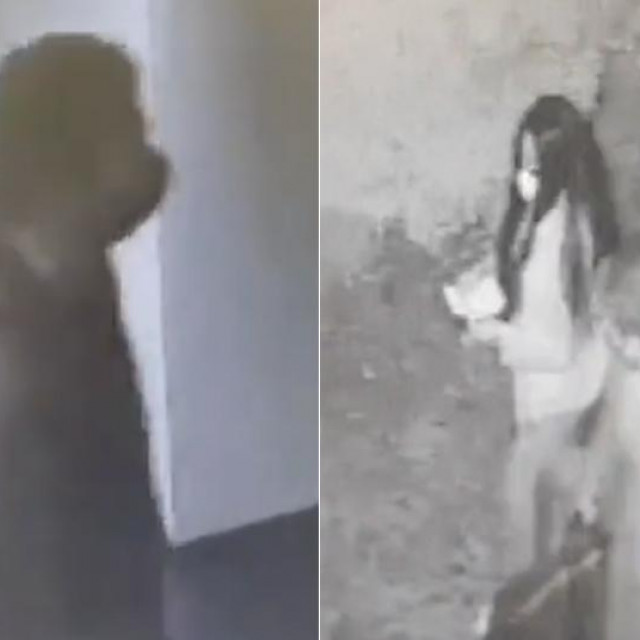 Snimke nadzornih kamera; pljačkaški dvojac