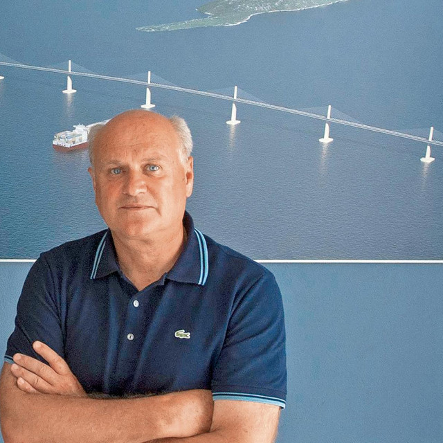 Marjan Pipenbaher, glavni projektant Pelješkog mosta