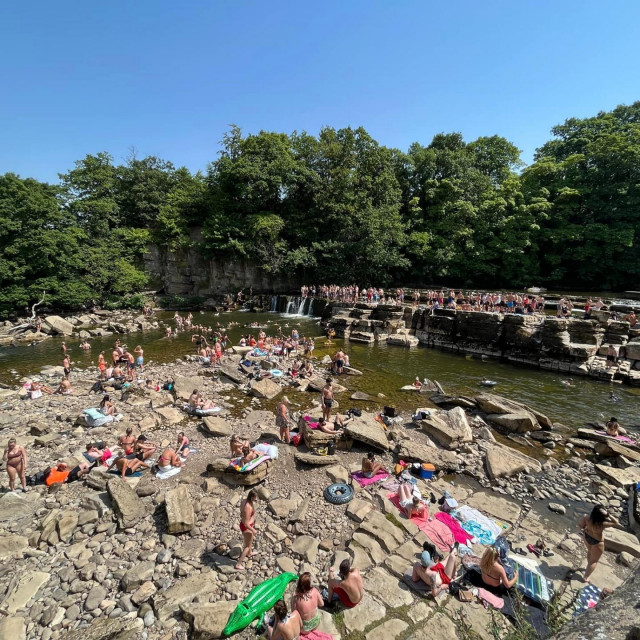 Kupanje na slapovima Richmond