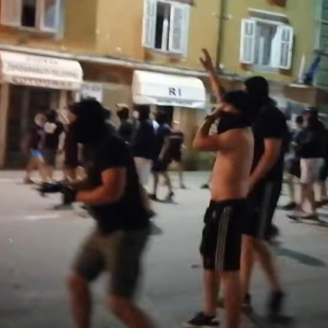 Sukob u centru Rijeke