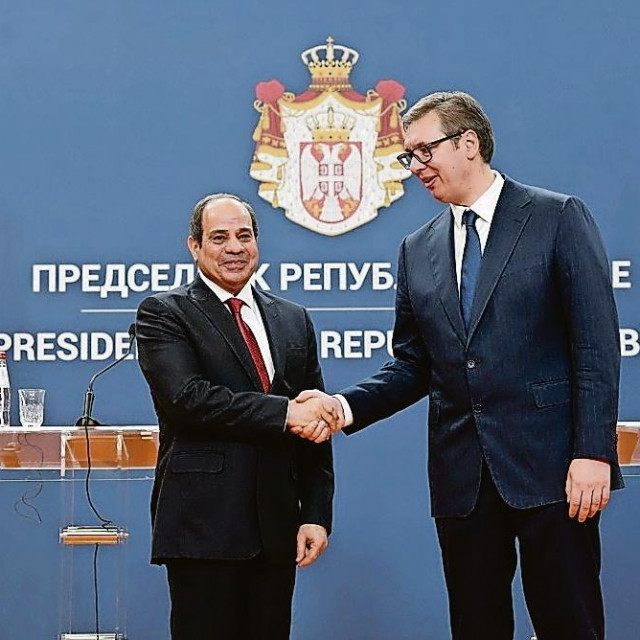 Abdel Fattah al-Sisi i Aleksandar Vučić