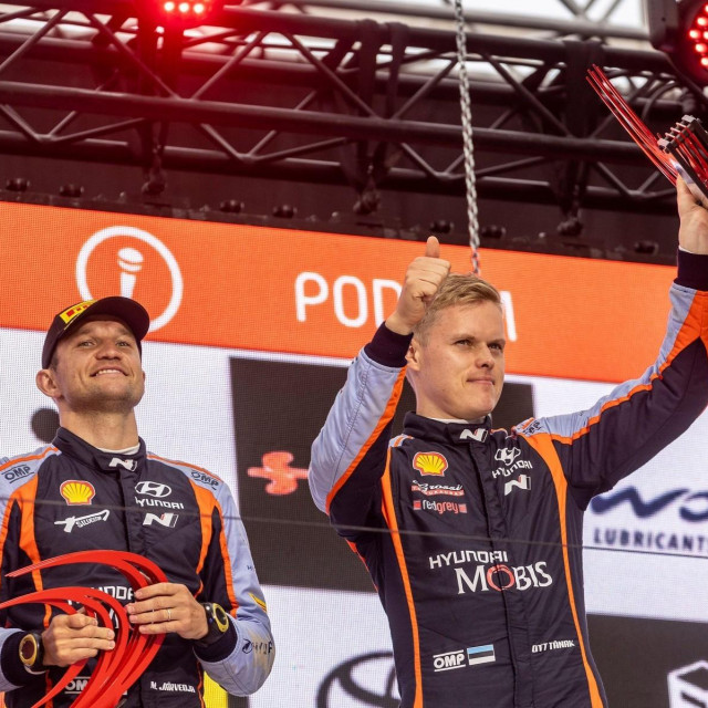 Ott Tanak na postolju u Estoniji