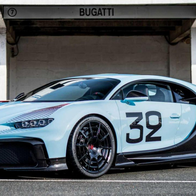 Bugatti Chiron, ilustracija