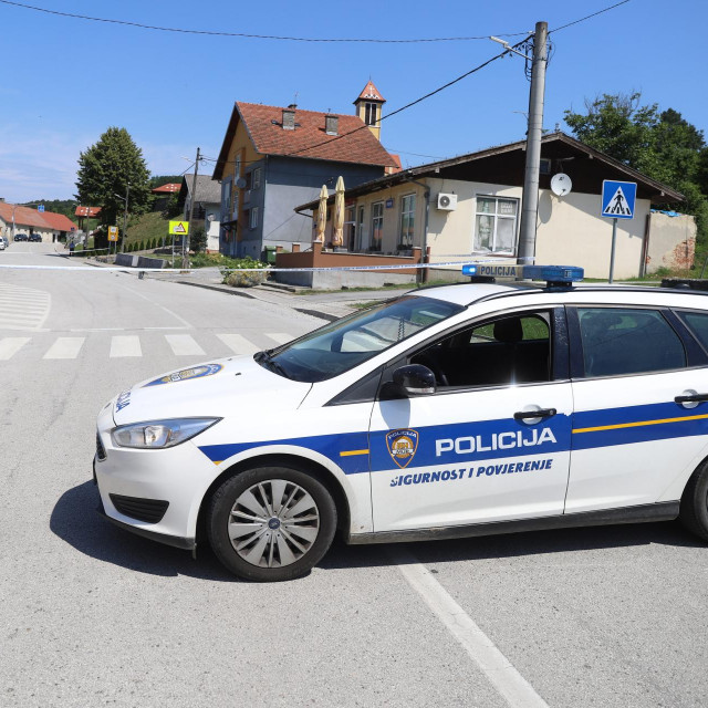 Policijsko vozilo, ilustracija