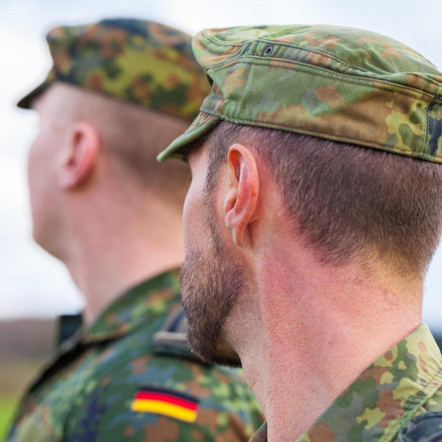 Njemački vojnici, ilustracija