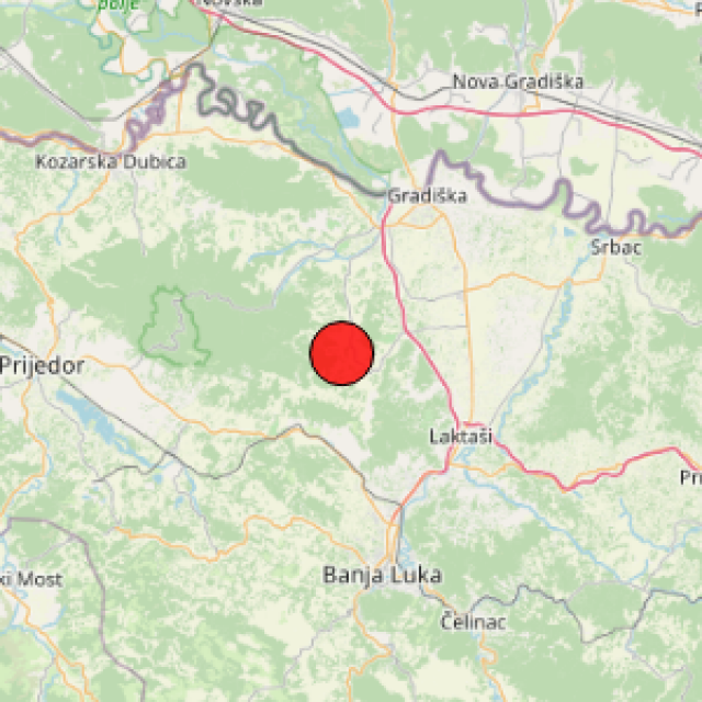 Potres kod Banja Luke