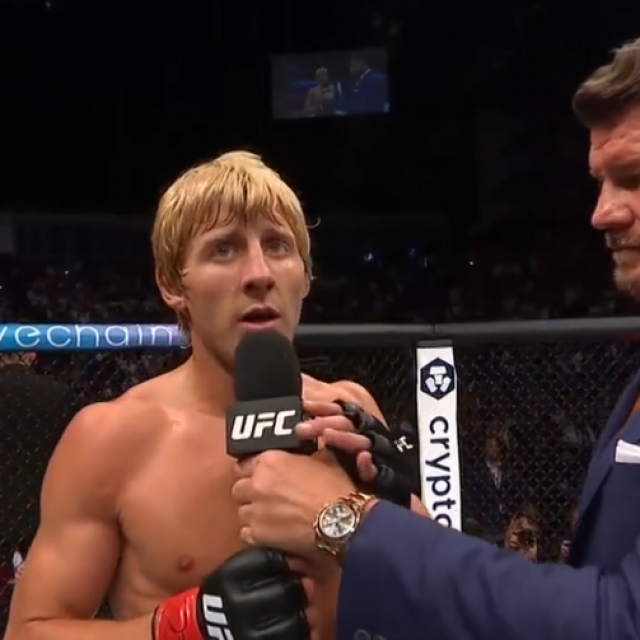 Paddy Pimblett i Michael Bisping
