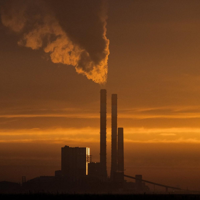 Ilustracija, termoelektrana na ugljen