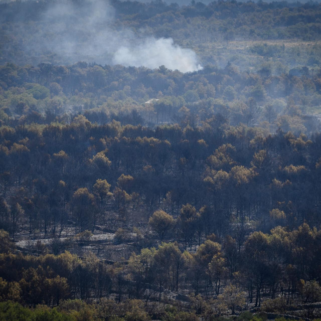 Požar u Vodicama 14.7.