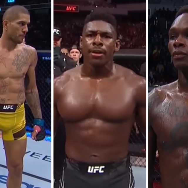 Alex Pereira, Joaquin Buckley i Israel Adesanya