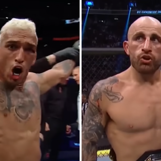 Charles Oliveira i Alexander Volkanovski