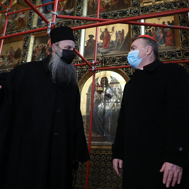 Porifirije Perić i Josip Bozanić