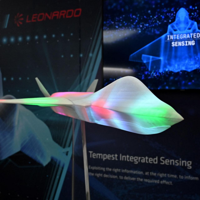 Model predloženog borbenog aviona Tempest