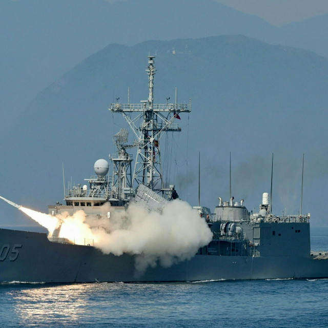 Prizori s najveće vojne vježbe u povijesti Tajvana