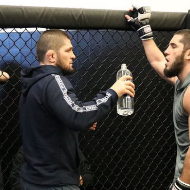 Khabib Nurmagomedov i Islam Makhachev