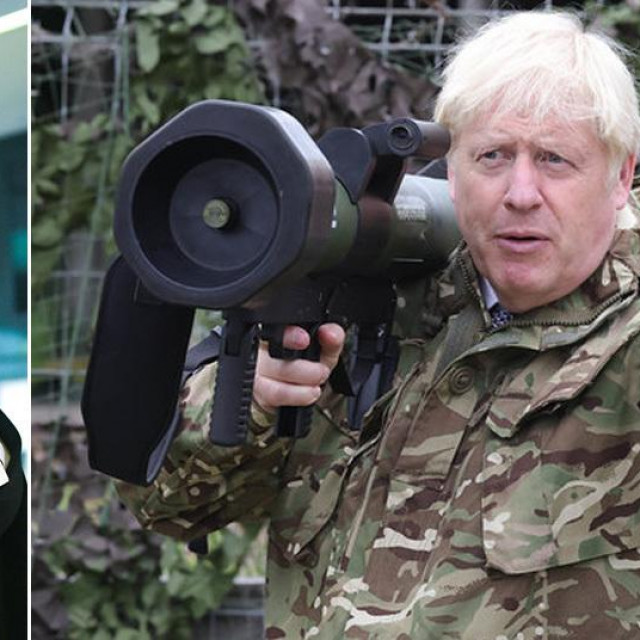 Kolinda Grabar Kitarović i Boris Johnson