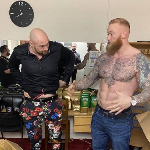 Tyson Fury i Thor Bjornsson