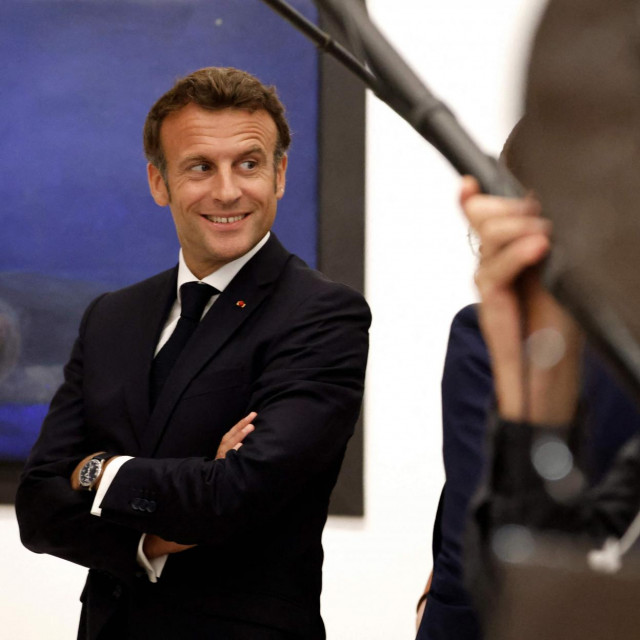 Emmanuel Macron u Beninu