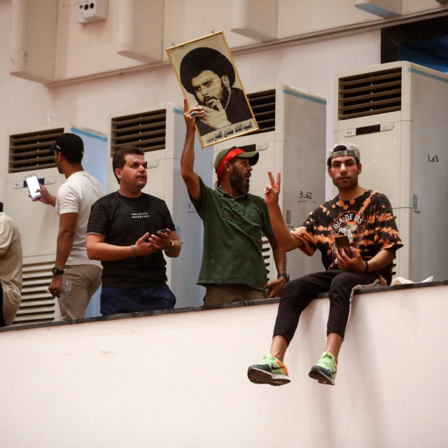 Prosvjednici u Bagdadu