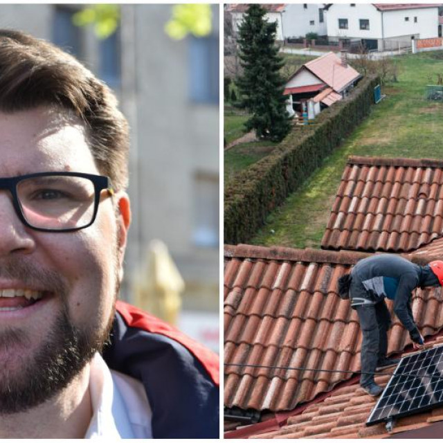 Peđa Grbin/ ugradnja solarnih panela
