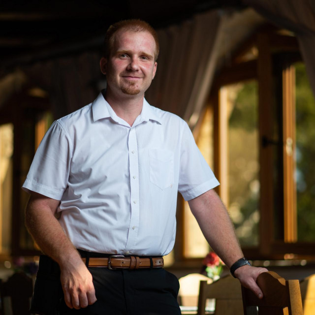 Vladimir Dedić, vlasnik restorana Bistro Biser u Maslenici