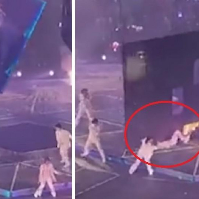 Viseći ekran pao na plesače na koncertu u Hong Kongu