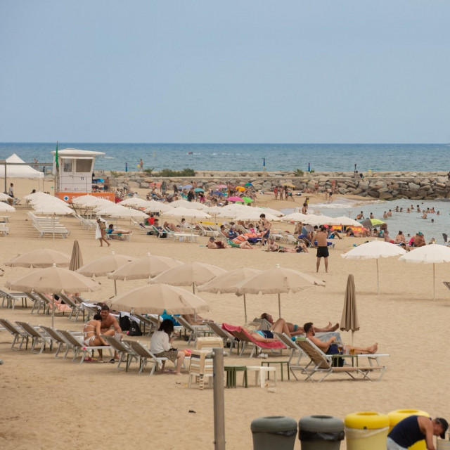 plaža u Barceloni