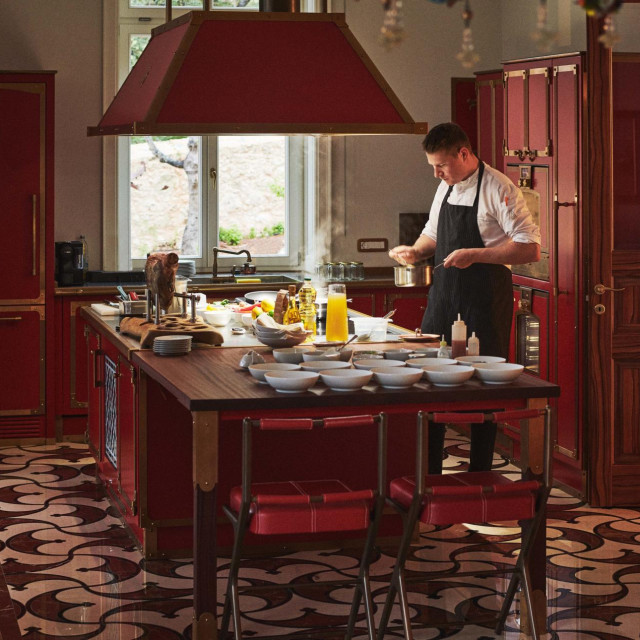 Chef Michael Gollenz u kuhinji lošinjske Ville Rouge