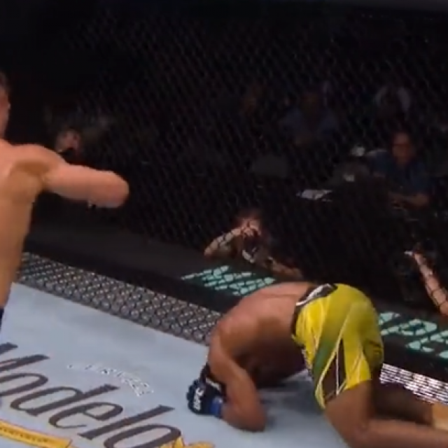 Drew Dober (lijevo) vs. Rafael Alves