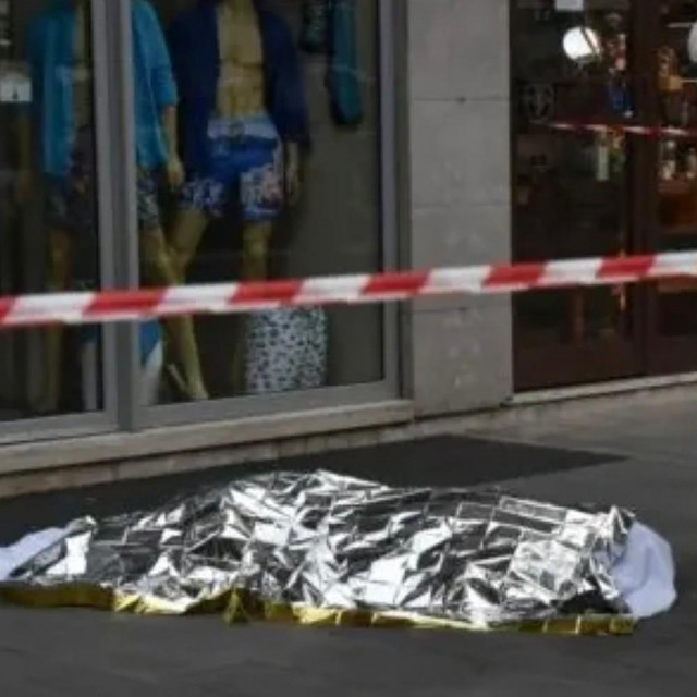 Prizor s mjesta zločina u Civitanovi Marche