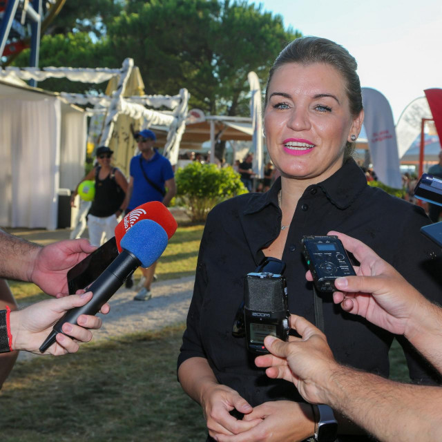 Ministrica Nikolina Brnjac u Umagu