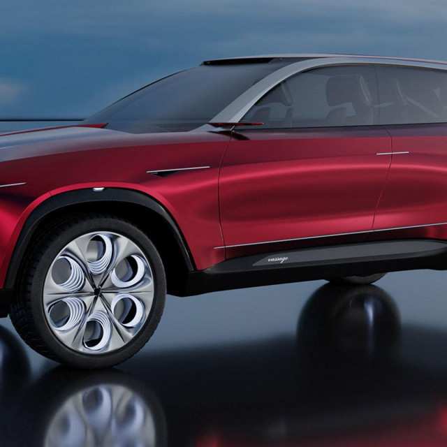 Alfa Romeo Vassago crossover, studija dizajnera Hao Hu, ilustracija