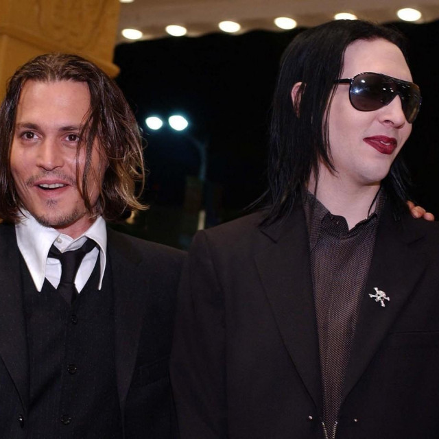 Johnny Depp i Marilyn Manson