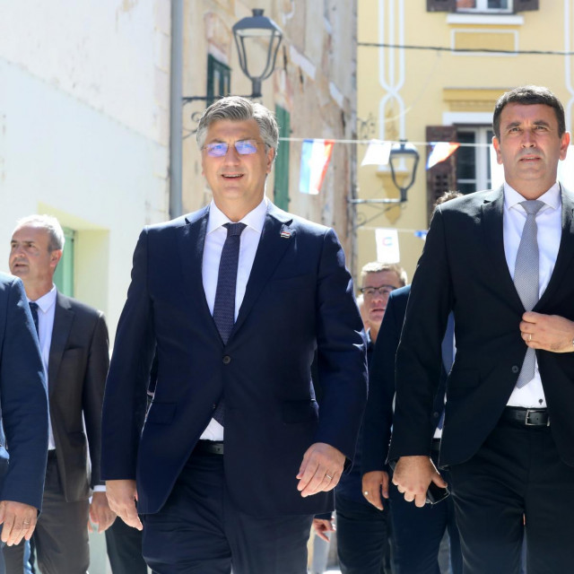 Andrej Plenković i Ivan Budalić