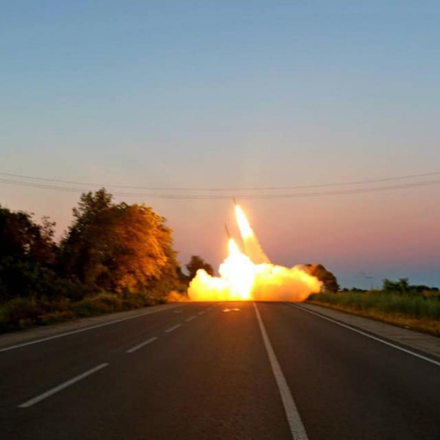 Ukrajinci koriste raketni sustav Himars, 4. srpnja 2022.