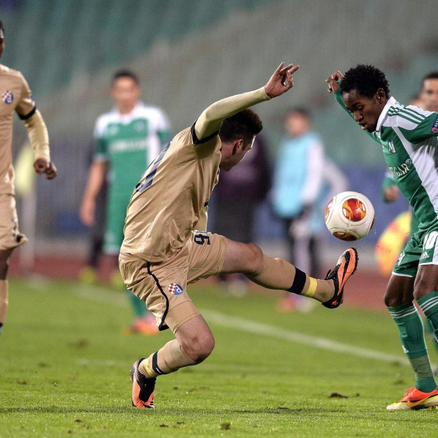 Detalj s utakmice Ludogorec - Dinamo iz 2013. godine